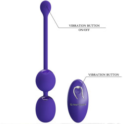 Pretty Love - Balles Télécommandées Willie Youth Et Vibration Violet